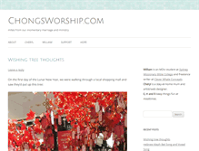Tablet Screenshot of chongsworship.com